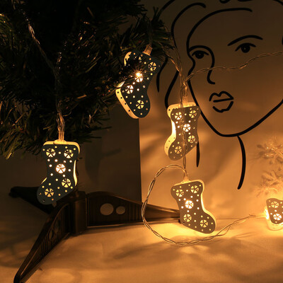 

〖Follure〗LED Sock Stocking Battery Operated String Light Fairy Party Christmas Home Decor