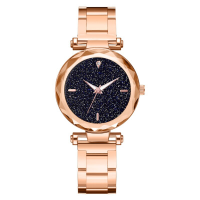 

Star watch steel belt quartz watch business meeting simple ladies quartz watch