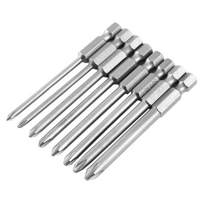 

Greensen 8pcs 75mm 14 Shank Magnetic Long Hex Cross Head Screwdriver Bits Set8pcs 14