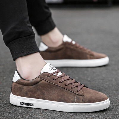 

2019 new autumn shoes mens casual shoes Korean version of the trend of wild mens shoes social spirit guys tide shoes