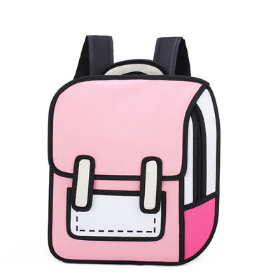 

Lin Miaomiao has the same schoolbag high school students double shoulder bags Chaoku Korean version of personality quadratic ca