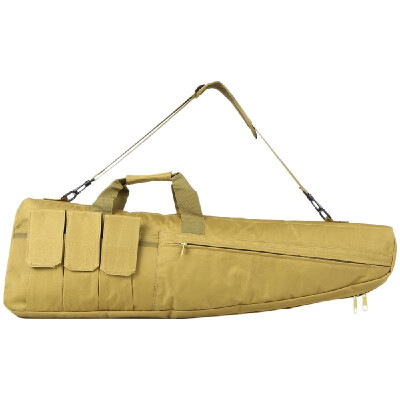 

33IN Outdoor Padded Gear Bag Combat Training Gear Scabbard Fishing Tool Canvas with Shoulder Sling Strap