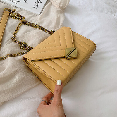 

Ins bag summer net red diamond chain small square bag new 2019 Korean version of Joker shoulder slung womens bags