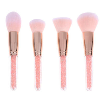 

4pcs Professional Crystal Powder Foundation Blush Makeup Cosmetic Brushes