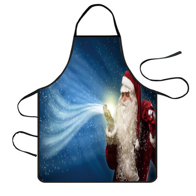 

Siaonvr Christmas Decoration Waterproof Apron Kitchen Aprons Dinner Party Apron