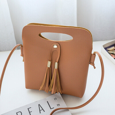 

Tailored Fashion Women Crossbody Bag Shoulder Bag Handbag Bucket Bag Coin Bag Black