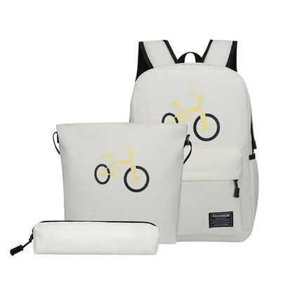 

3pcsset Women Backpack Teenager Girl Student Book Bag Travel Shoulder Bags