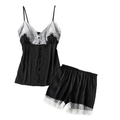 

Toponeto New Women Sexy Lace Breasted Sling Underwear Pants Lingerie Pajamas Nightgown