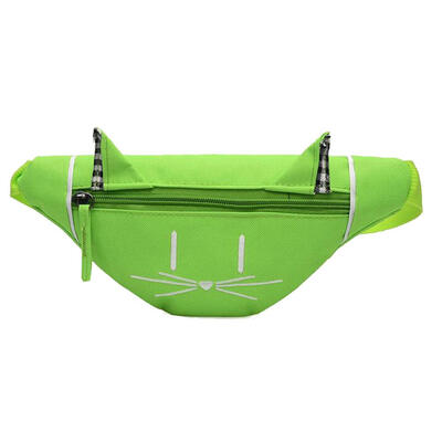 

Cute Print Shoulder Kids Boys Girls Waist Fanny Belt Packs Canvas Chest Bag