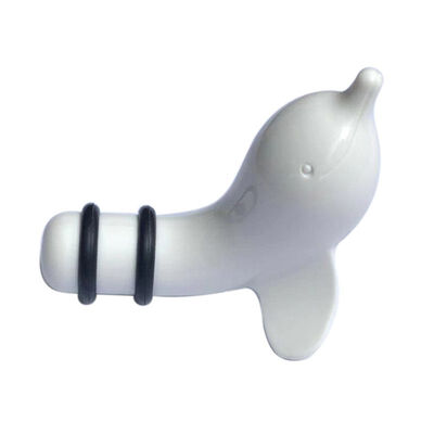 

Wine Bottle Stoppers Unique Dolphin Shape with Leak Proof Seal Rubber Ring For Bar Home Gift Holiday Party
