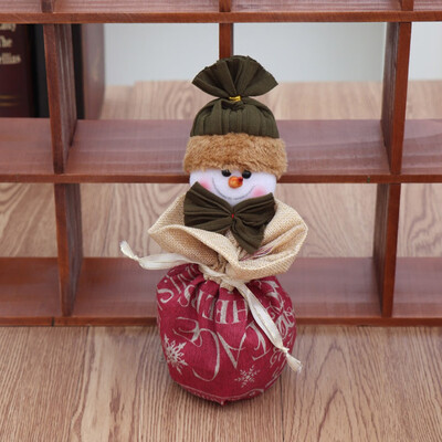

Gobestart Santa Claus Snowman Elk Christmas Candy Packaging Christmas Candy Decoration