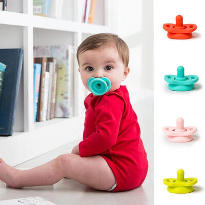 

Funny Newborn Infant Baby Pacifier Silicone Smoother Nipple Teether Orthodontic