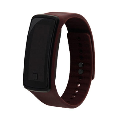 

Intelligent Silica Gel LED Watch Fashion Super Slim Electronic Watch