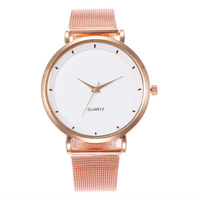 

RM Fashion Magnetic buckle Dazzling women Mesh Belt Watch ladies Quartz Analog