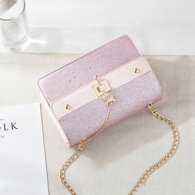 

Summer ins single-shouldered girls tide Korean version of Joker student chain Messenger bag fashion