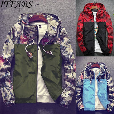 

Men&39s Waterproof Windbreaker Zip Jacket Hoodie Light Sports Riding Outwear Coat