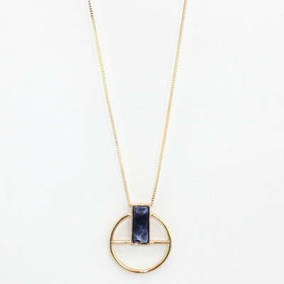 

Chain Necklace Women Round Long Original Design Round Fashion Circle Pendant Necklace