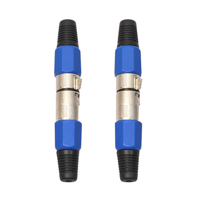 

2510Pairs XLR 3Pin Female MIC Jack Plug Audio Microphone Cable Connector