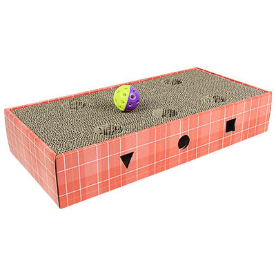

Corrugated Paper Cat Grab Board Straight Board Claw Grinder Pet Kitten Toys