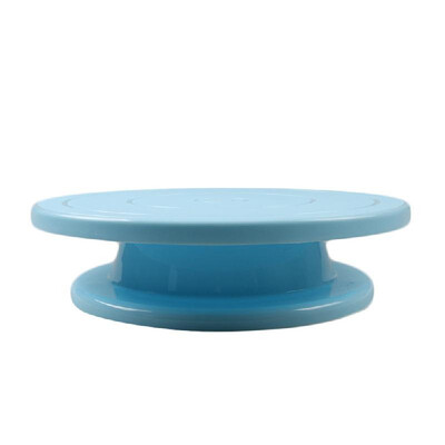 

Plastic Cake Turntable Non-slipping Bottom Rotating Revolving Decorating Stand Platform for 10 inch Cake Mould Sugarcraft Tools Ba