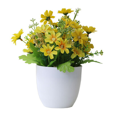 

1Pc Artificial Potted Flower Garden DIY Party Home Holiday Xmas Craft Decoration