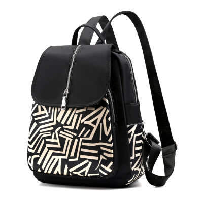 

Leisure backpack female national style printed backpack female backpack travel bag female