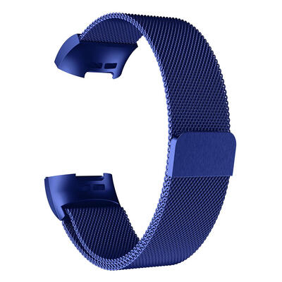 

Magnetic Milanese Stainless Steel Watch Band Strap for Fitbit Charge 3