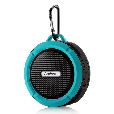 

Andoer 5W Wireless Bluetooth 30 Outdoor Stereo Speaker Soundbox Speakerphone Mic Hands-free Water Resistant Shockproof Dustproof
