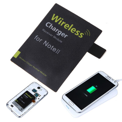 

Qi Wireless Charging Receiver for Samsung Galaxy Note II 2 N7100 Black