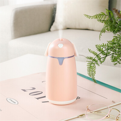 

〖Follure〗Mini Cute Dog Shape Home Aroma LED Humidifier Air Diffuser Purifier Office