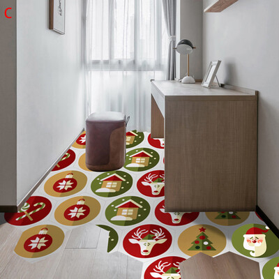 

Siaonvr Christmas Hexagonal Anti-Slip Stickers Living Room Bathroom Wall Stickers Decorative Stickers