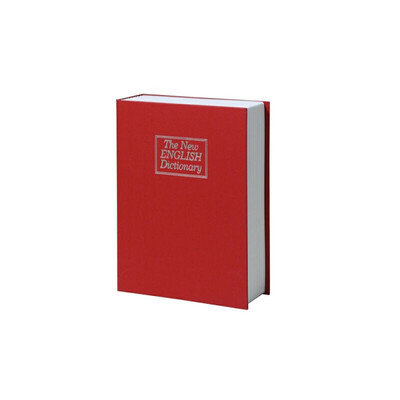 

Dictionary Hidden Book Cash Security Jewelry Safe Money Box with Key Lock
