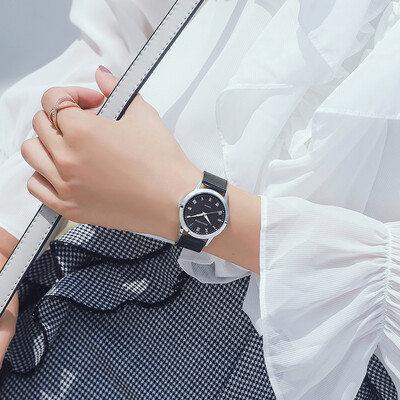 

2018 new womens watch female student waterproof girl high school students middle school Korean version of the simple junior