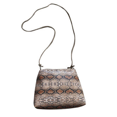 

Fashion Snakeskin Print Zipper Square Women Faux Leather Crossbody Shoulder Bag