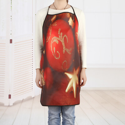 

Toponeto Christmas Decoration Waterproof Apron Christmas Dinner Party Apron