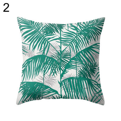 

Forest Leaf Print Pillow Case Waist Throw Cushion Cover Car Office Home Decor