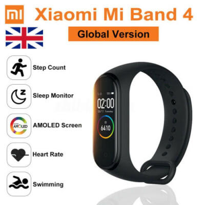 

Xiaomi Mi Band 4 Newest BT 50 Music Smart Bracelet Heart Rate UK