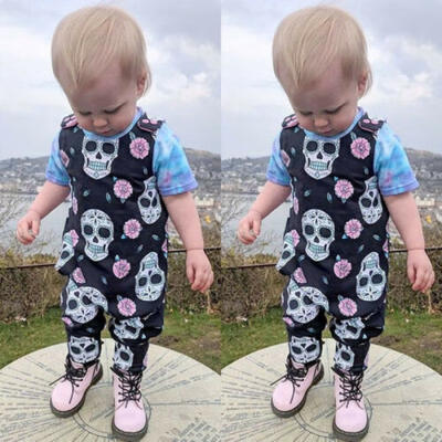 

Canis Halloween Newborn Infant Baby Boys Girls Romper Jumpsuit Headband Clothes
