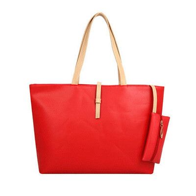 

Casual Women Girls Bags Lady Solid Color Tote Handbag Crossbody Simple Large Capacity Single 2019 New Arrival Shoulder