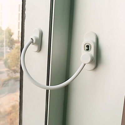 

NEW Chain Window Security LockAnti-child LockPrevent Children From FallingAnti-theft Window Lock