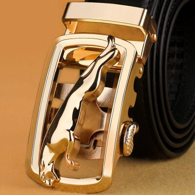 

New Mens Alloy Buckle Belts Leather Automatic Buckle Male Business Belts Casual Fashion Man Brand Belts