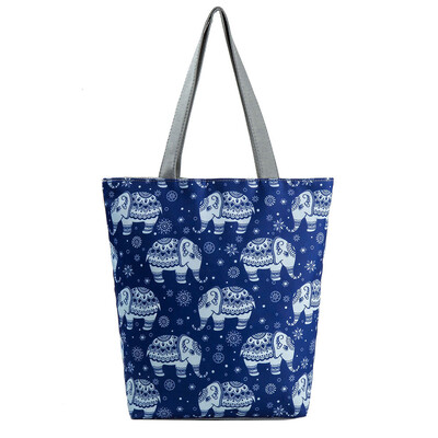 

Tailored Casual Canvas Tote Handbag Women Cartoon Unicorn Printed Shoulder Bag