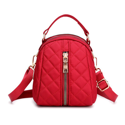 

Oxford Burlinger Middle-aged Mother Bag Mini Canvas Bag Girl Slant Bag Zero Wallet Handbag