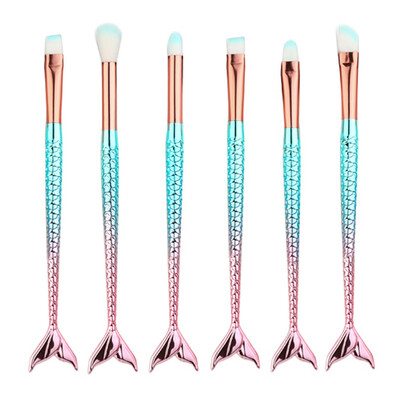 

Toponeto 6PCS Make Up Foundation Eyebrow Eyeliner Blush Cosmetic Concealer Brushes
