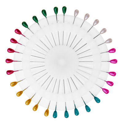

30pcs Colorful Pins Weddings Corsage Sewing For DIY Jewelry Component