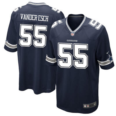 

Youth Football Jersey Dallas Cowboys Leighton Vander Esch Navy 2018 Draft First Round Pick Game Jersey