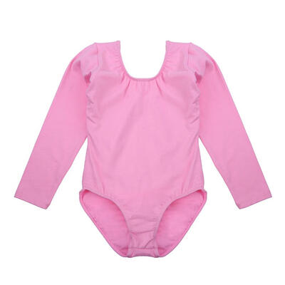 

Girls Ballet Dress Long Sleeve Gymnastics Leotard Dance Bodysuit Costume