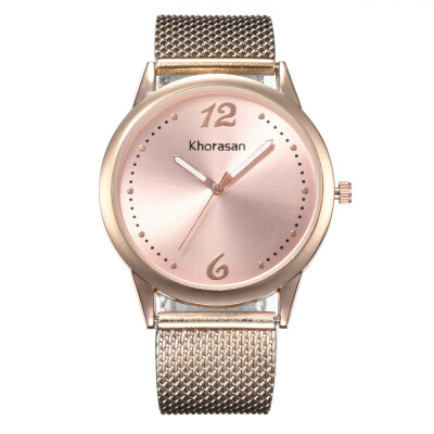 

New creative ladies simulation plastic mesh belt watch fashion PVC hypoallergenic quartz watch female models