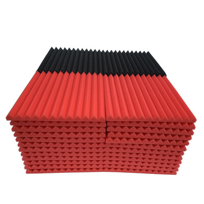 

〖Follure〗48Pcs Acoustic Foam Panel Sound Stop Absorption Sponge Studio KTV Soundproof