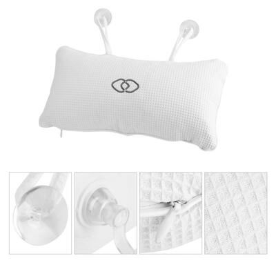 

Non-slip Bathtub Spa Pillow Bath Cushion with Suction Cups Head Neck Support Bathtub Cushion Bath Pillows